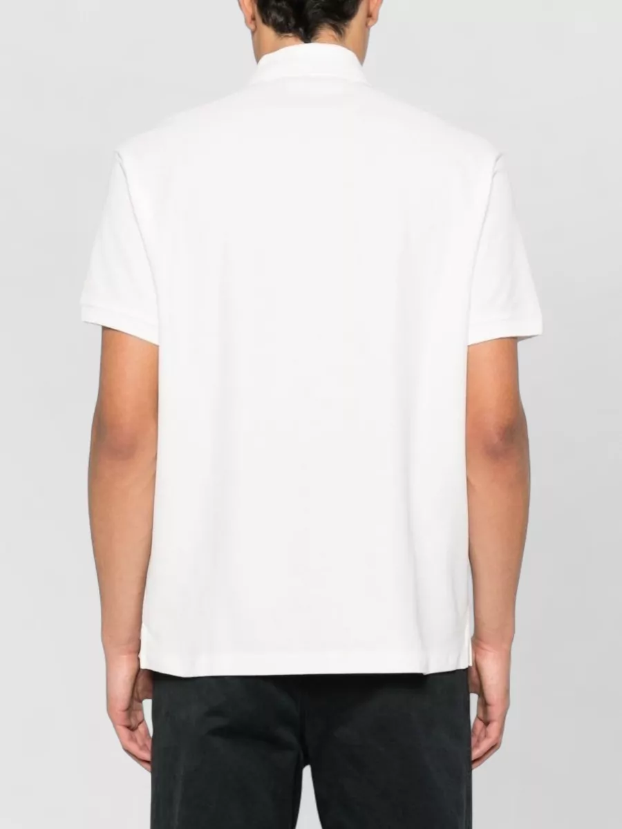 Emporio Armani Cotton Polo Shirt Short Sleeve Collar