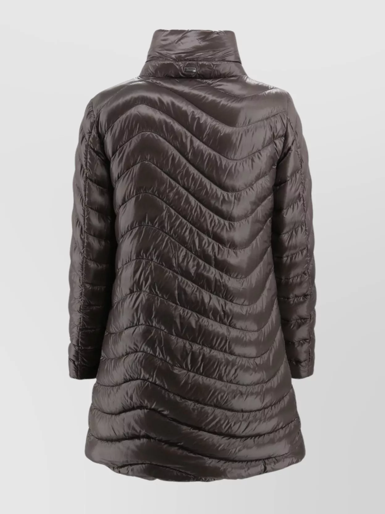 【関税＆送料込み】Herno Chocolate Colored Quilted Down Jac Herno Women's Drawstring Waist Down Jacket | $695.00 | Saint