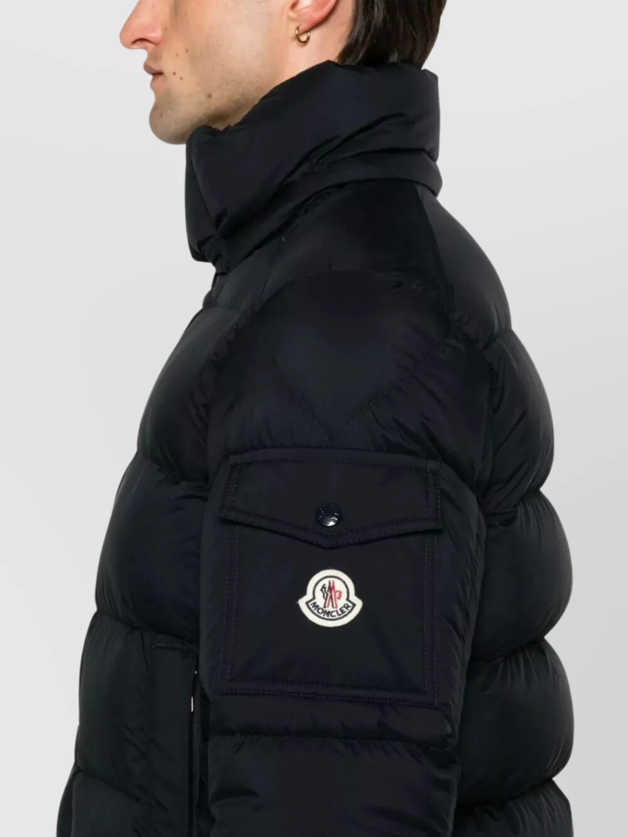 Moncler Short Hooded Down Jacket Maya 70