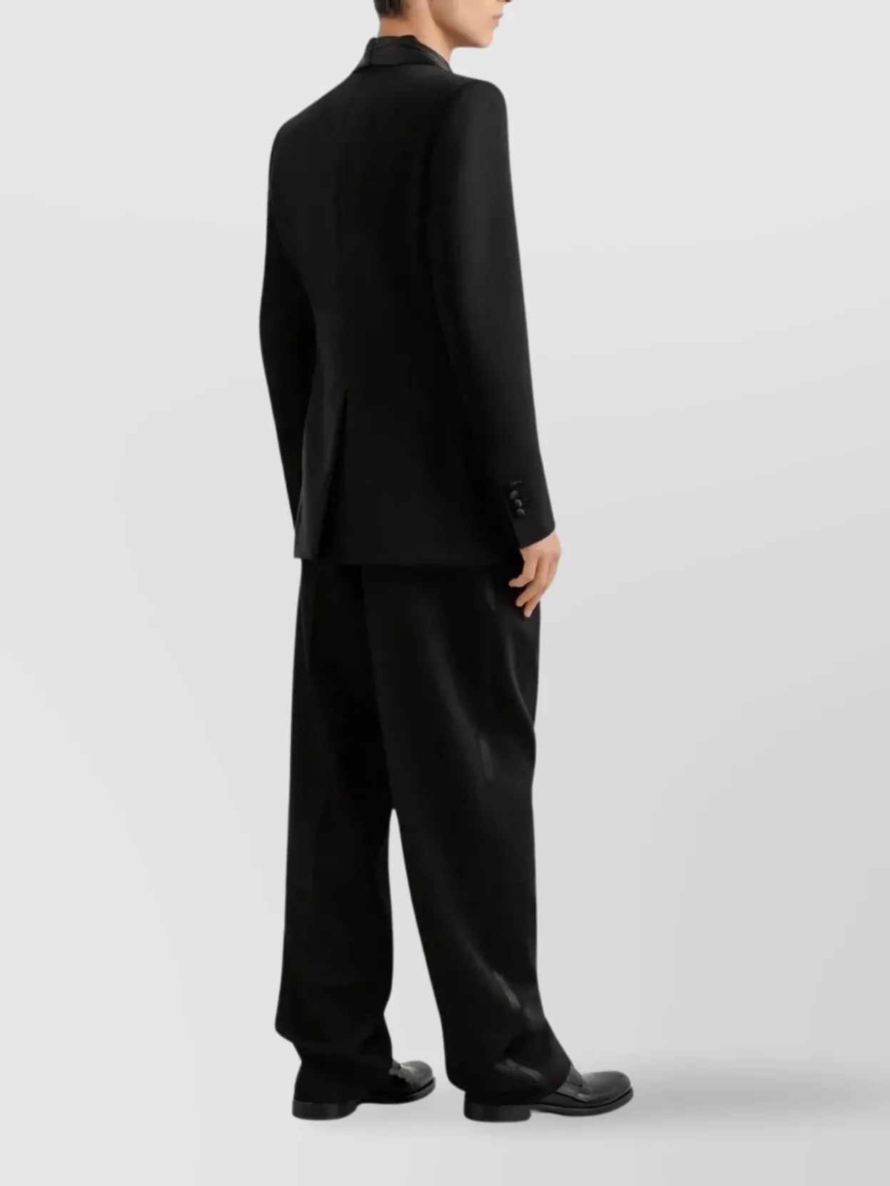 Dolce&Gabbana Shawl Lapel Single Breasted Satin Jacket