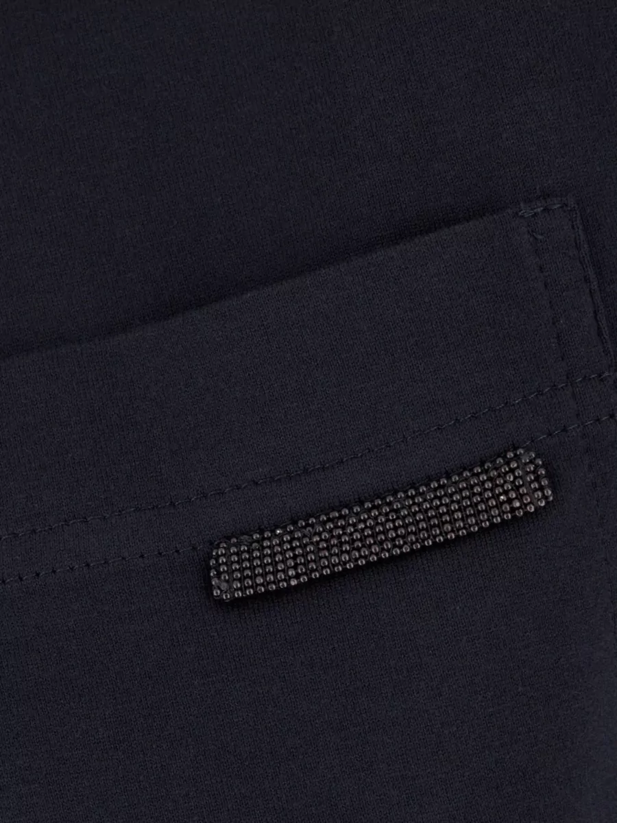 Brunello Cucinelli Short Sleeve Crew Neck Beaded Pocket T-Shirt