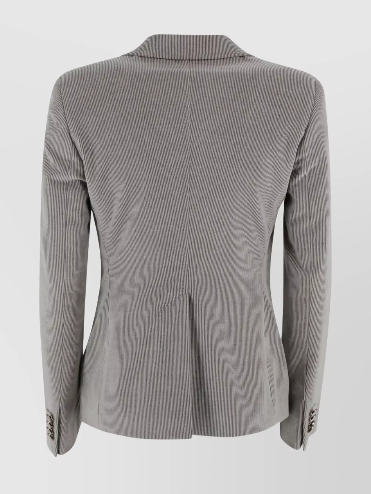 Tagliatore Tailored Blazer With Notch Lapel And Front Pockets In Gray