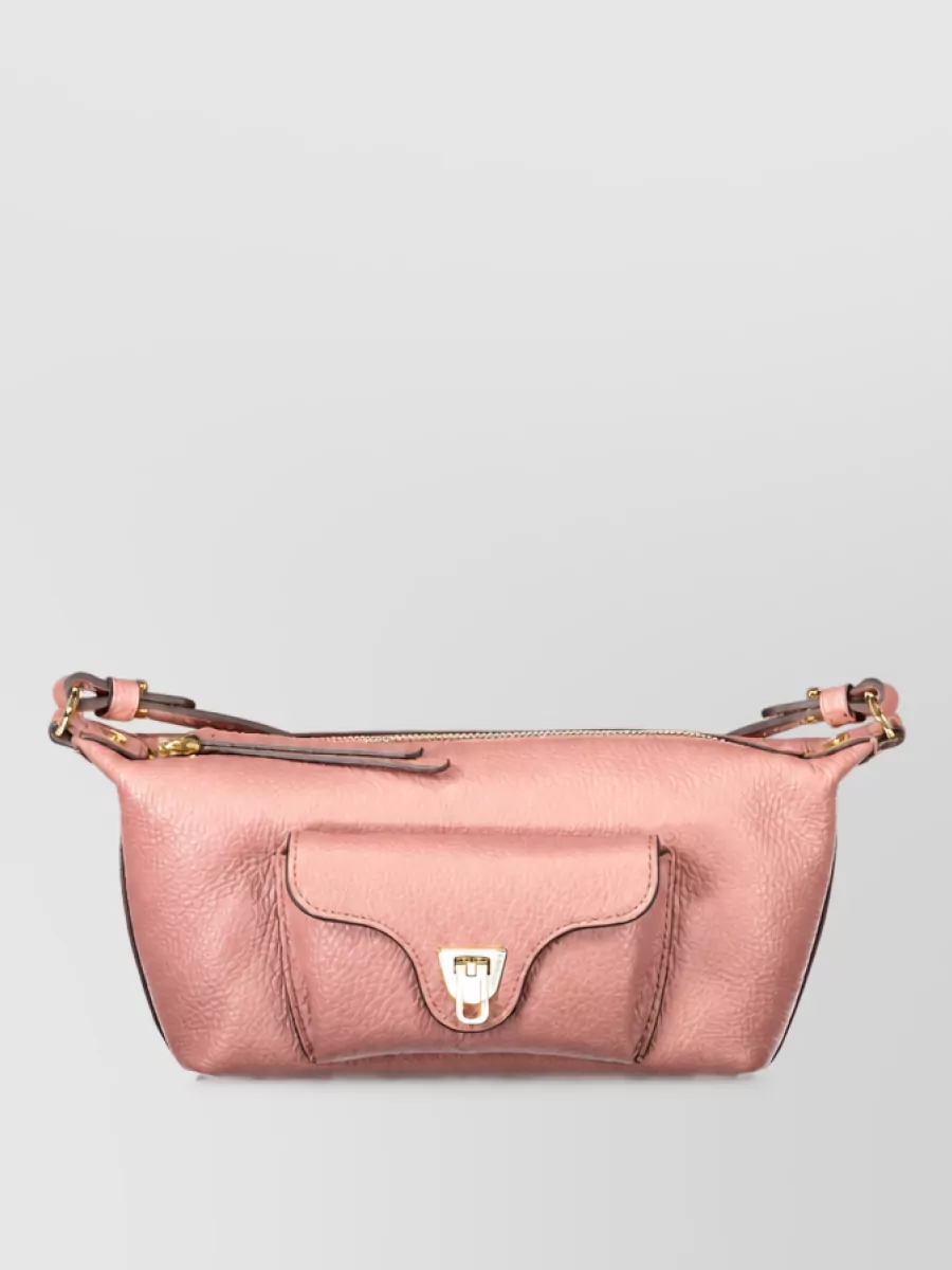 Coccinelle leather clutch bag