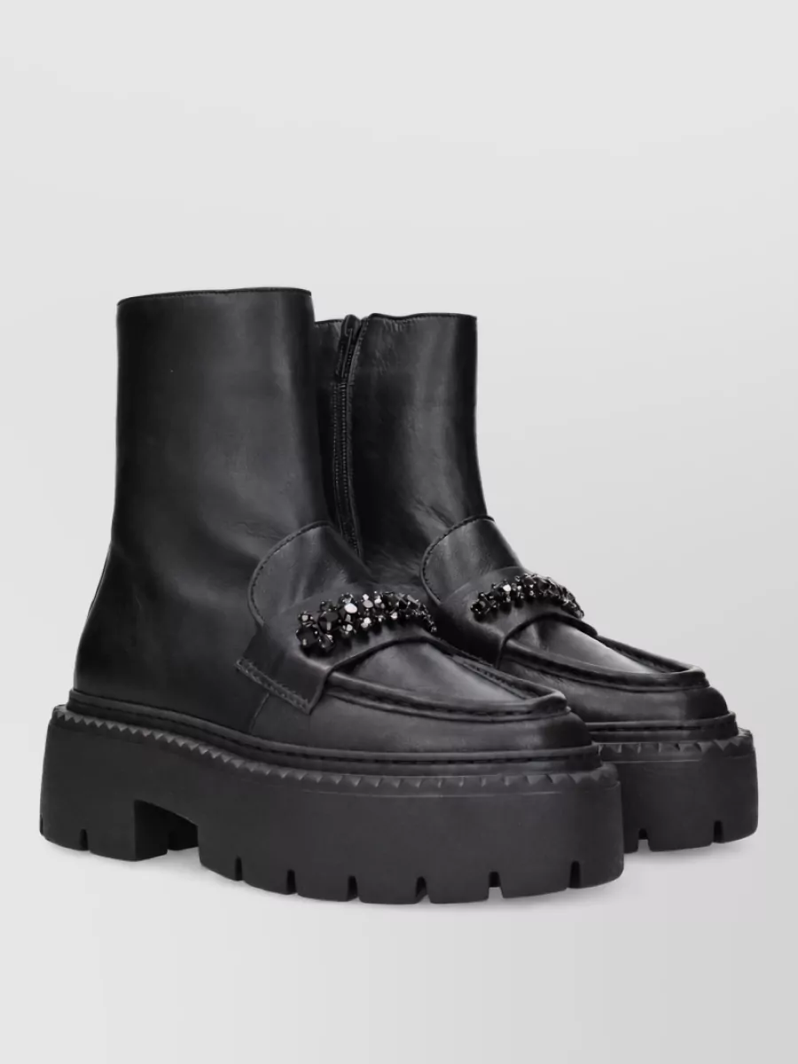 Jimmy Choo Leather Ankle Boots