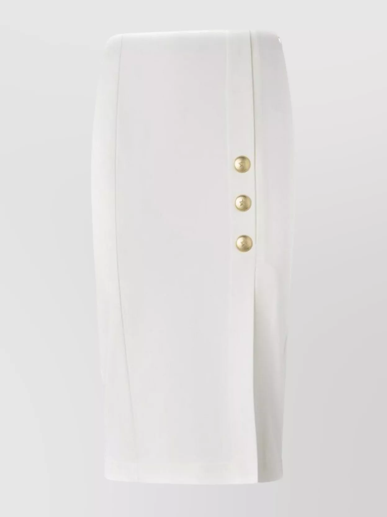 Pinko High waist knee-length skirt side slit