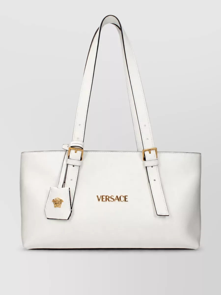 Versace leather tote bag