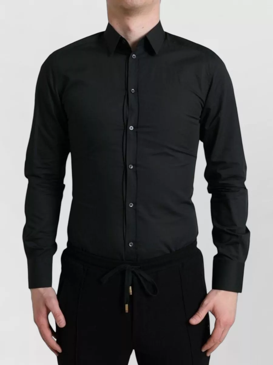 Dolce&Gabbana silk cotton regular-fit dress shirt