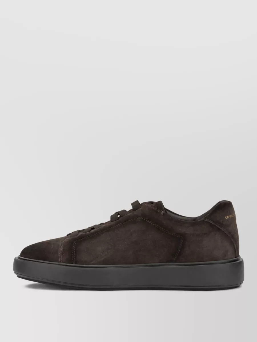 Officine Creative Leather Low-Top Sneakers