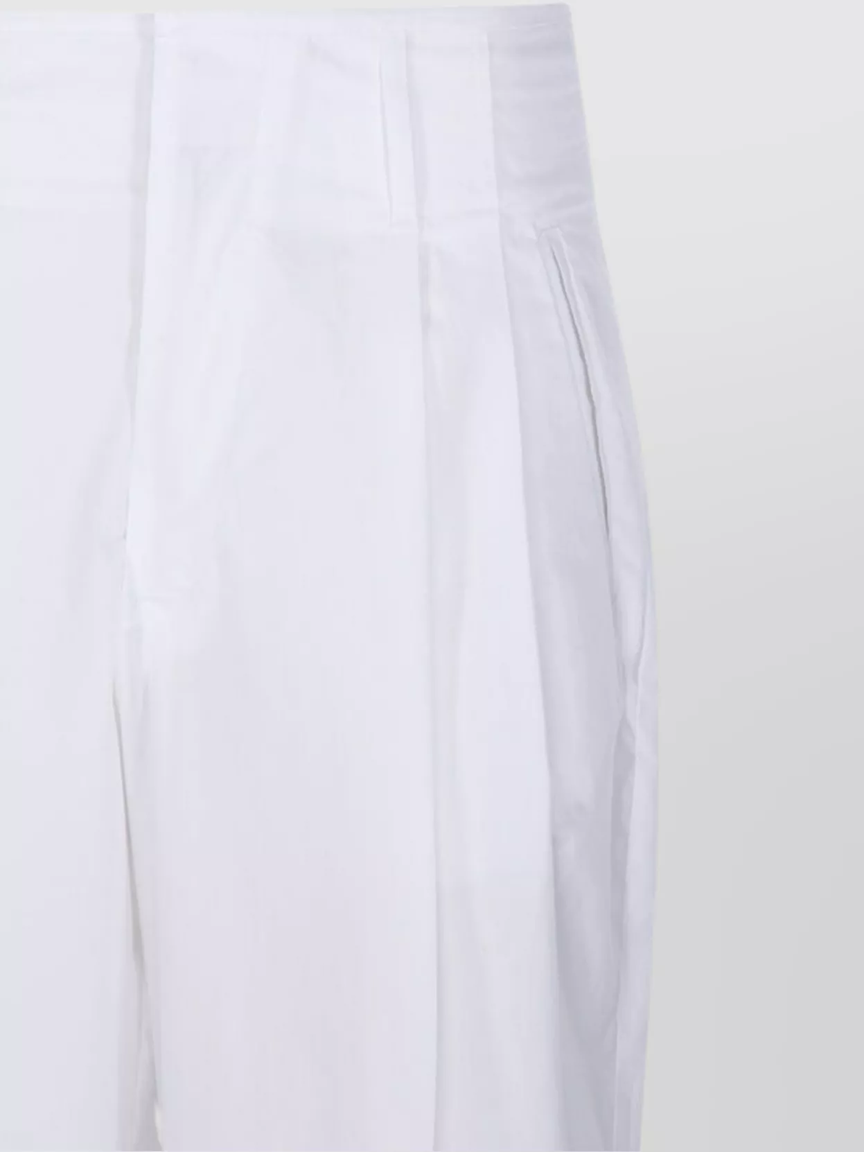 Shop Darkpark Tailored Pleated Cuff Pant
