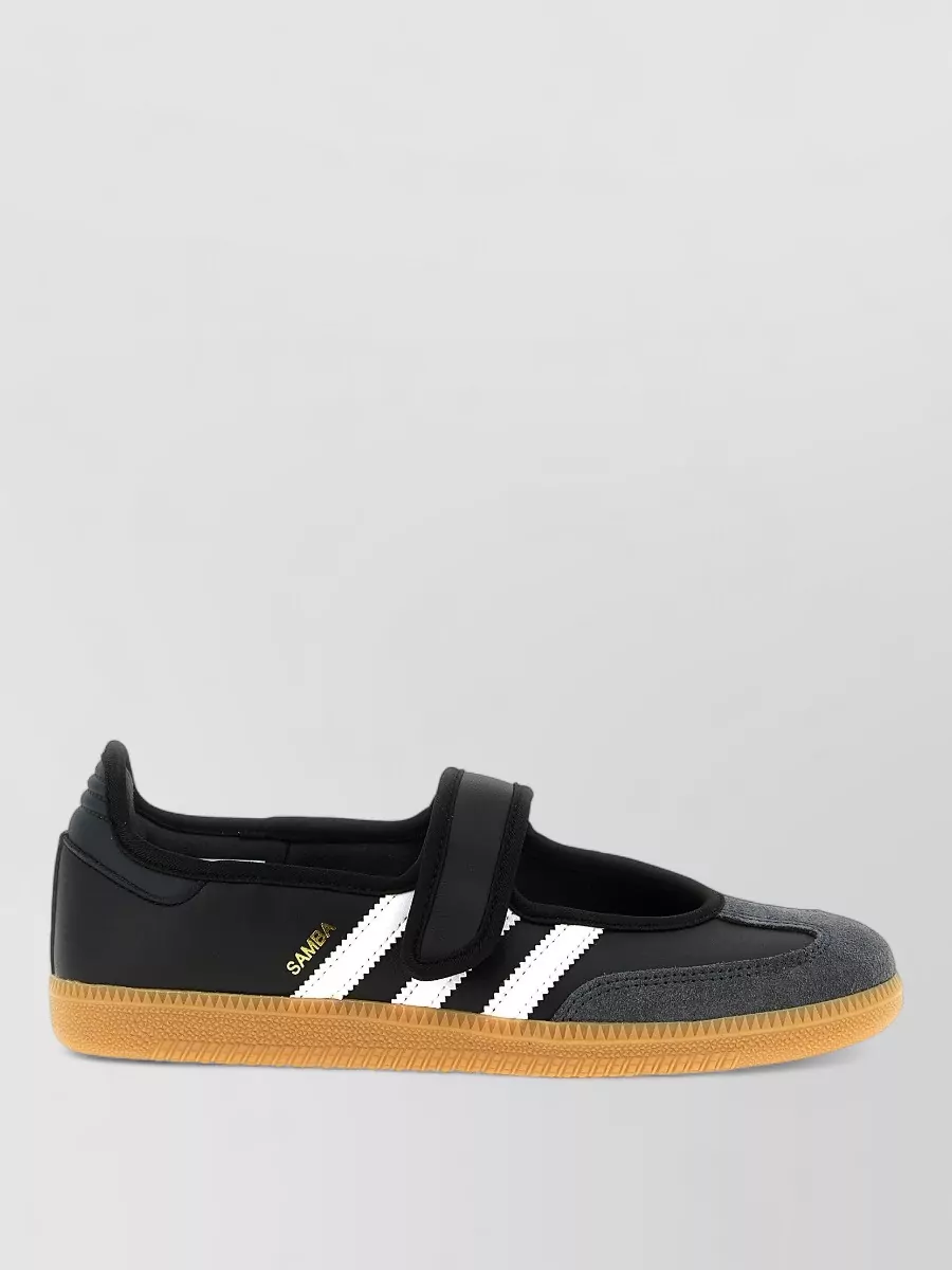 Adidas Originals Leather Mary Jane Slip-On Sneakers