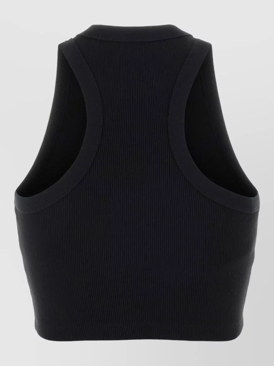 Givenchy Cropped Stretch Cotton Top
