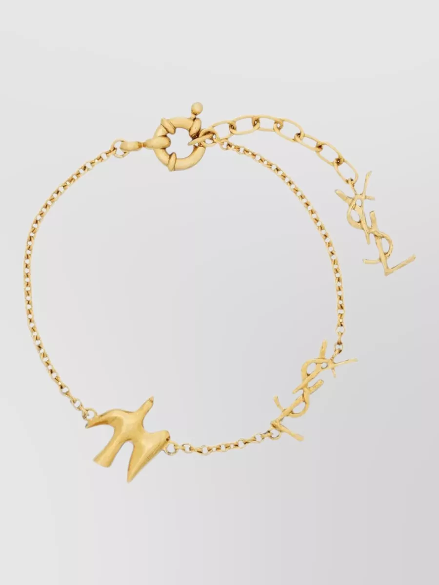 Saint Laurent metal chain bracelet