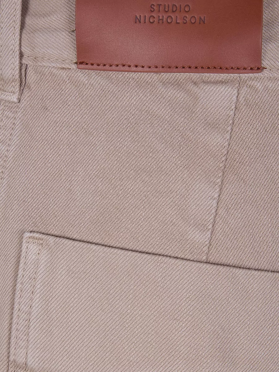 Studio Nicholson Chalco Wide Leg High Waist Trousers