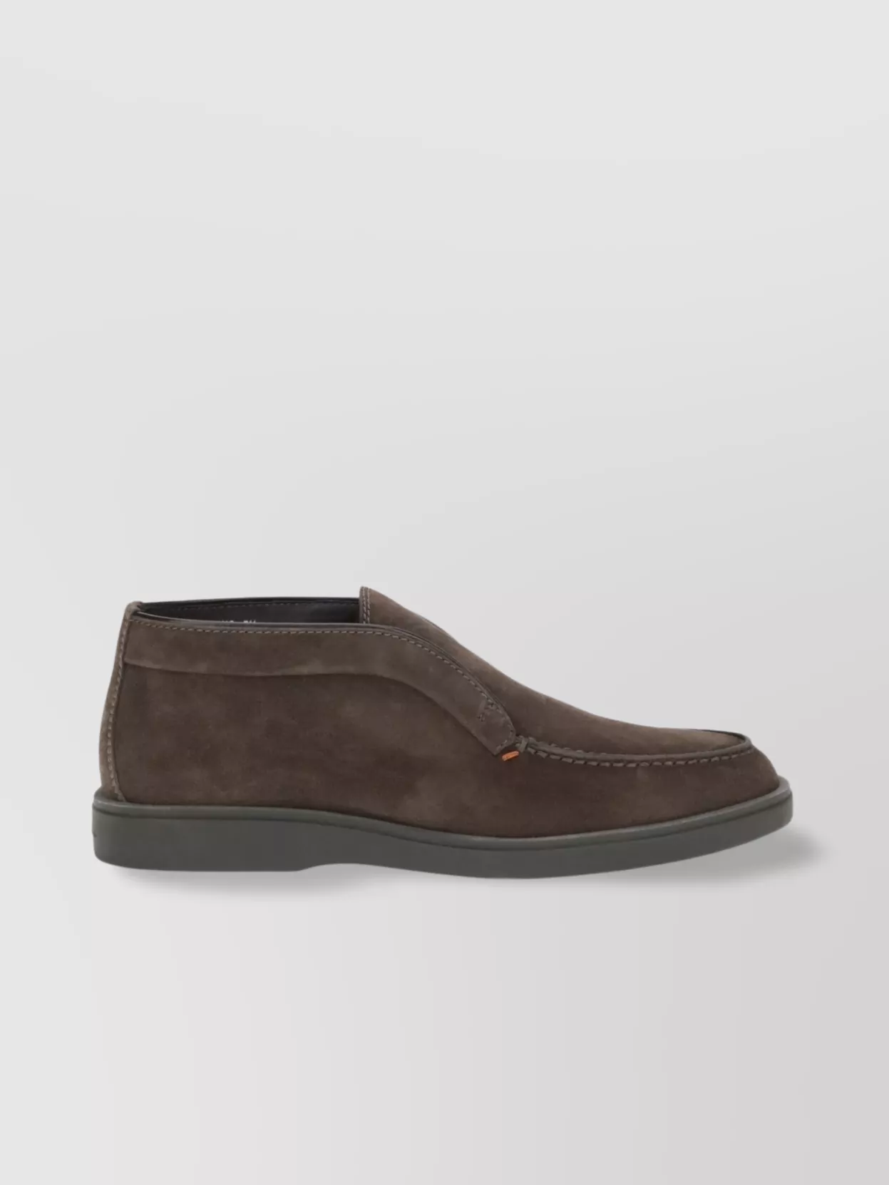 Santoni Brogues Round Toe Rubber Sole