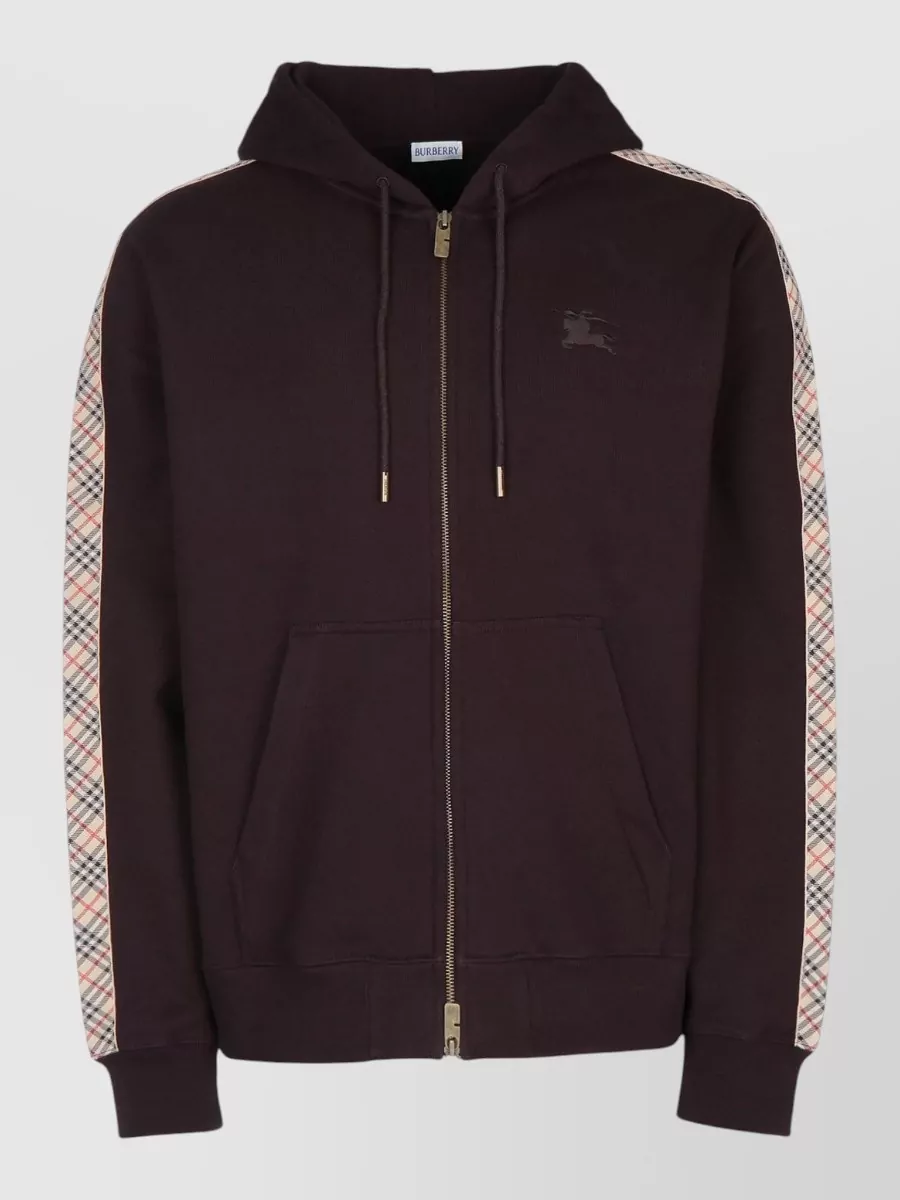 Burberry cotton hooded jacket