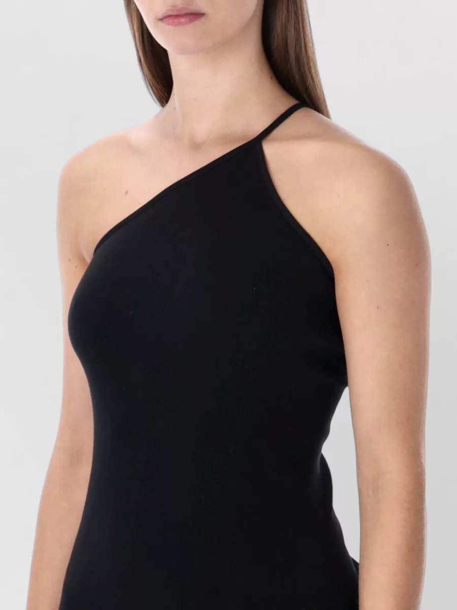 Rick Owens Cotton One-Shoulder Top