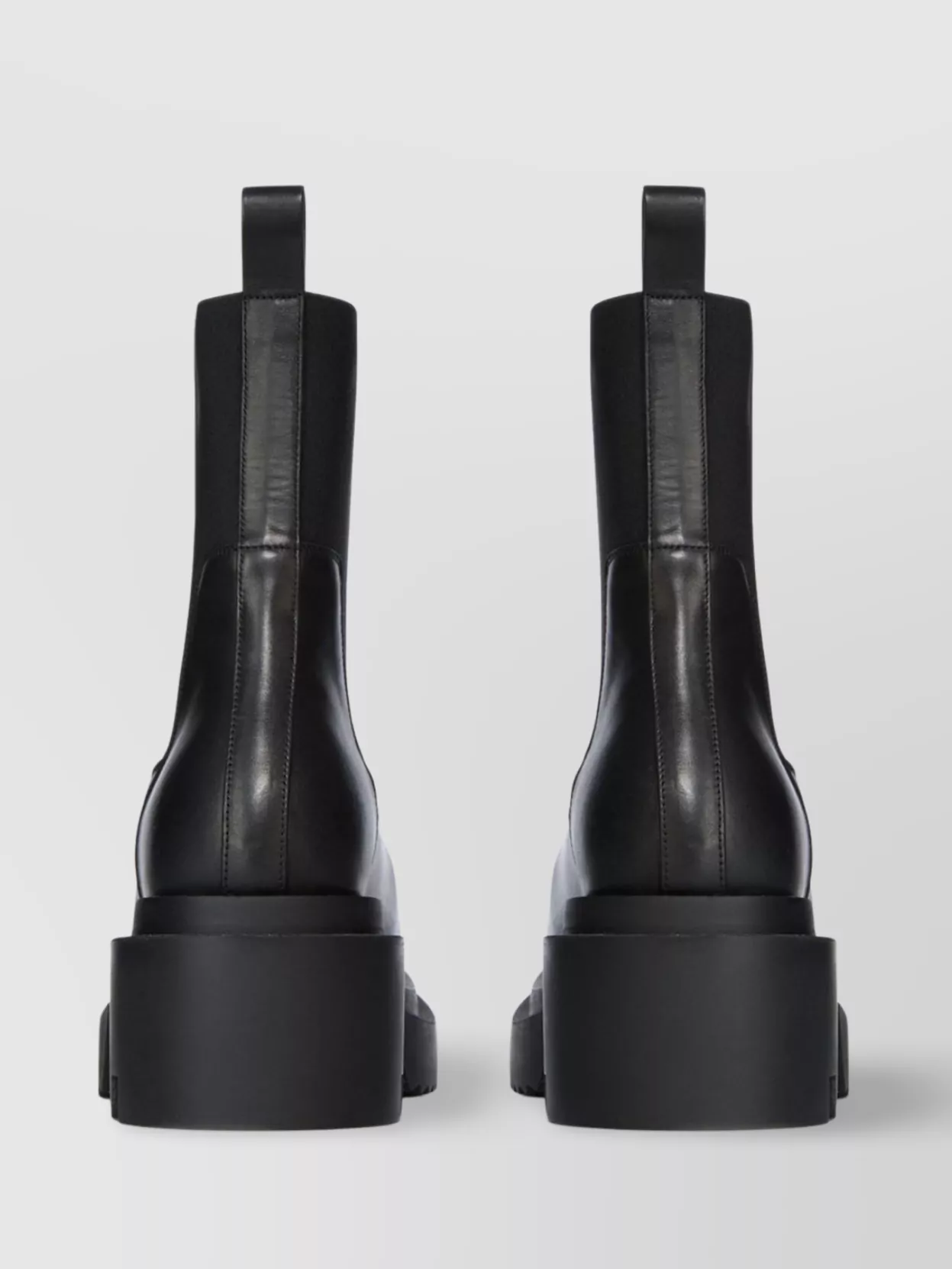 Rick Owens Bogun Square Heel Boots
