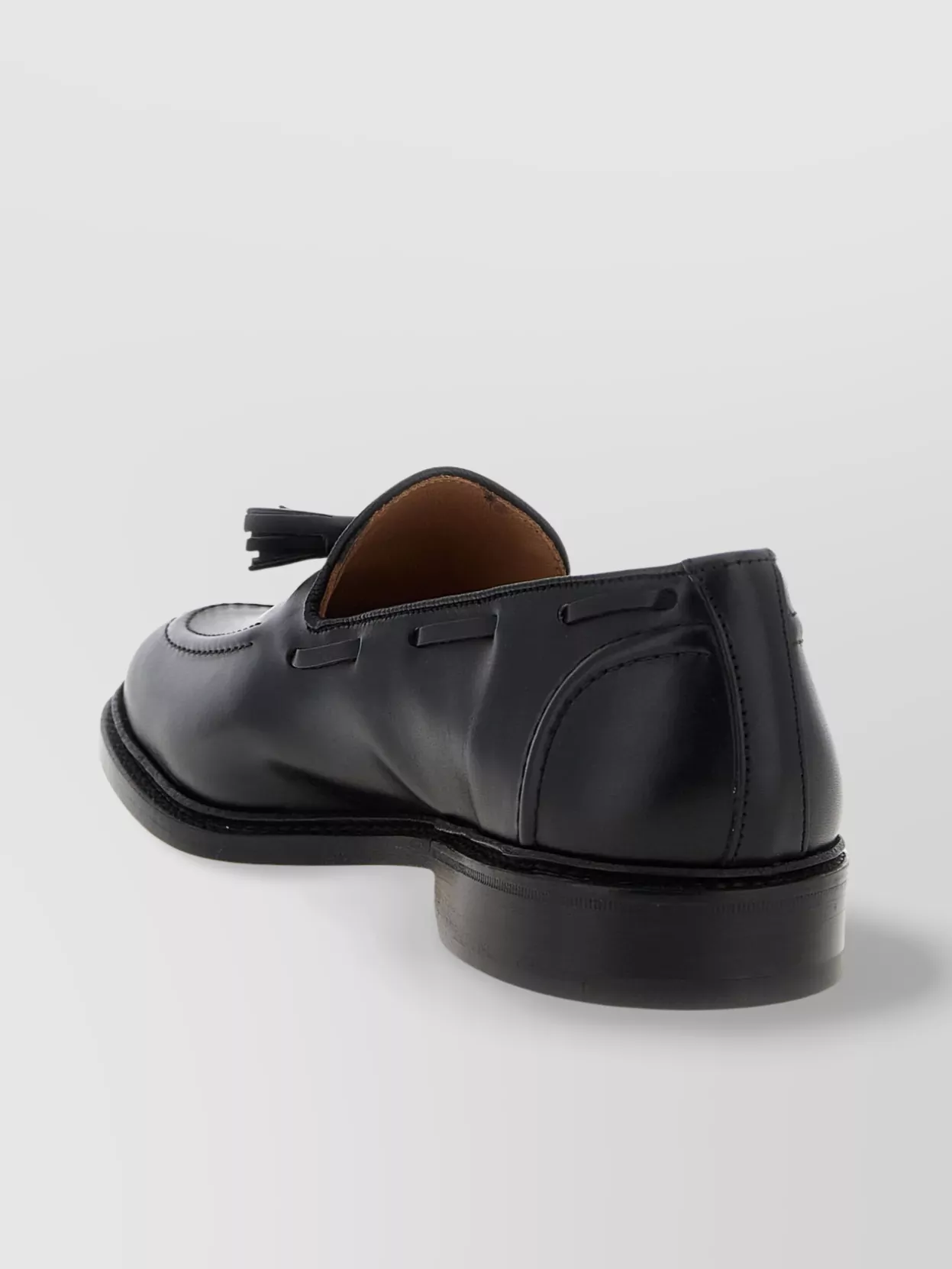 Tricker's 'Elton' Loafers Round Toe Leather Sole