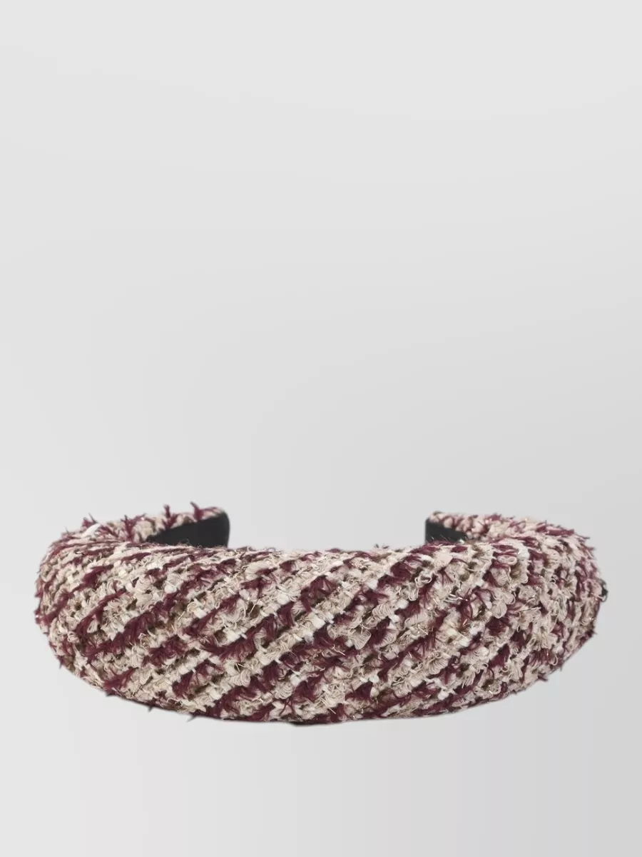 Maison Michel tweed headband