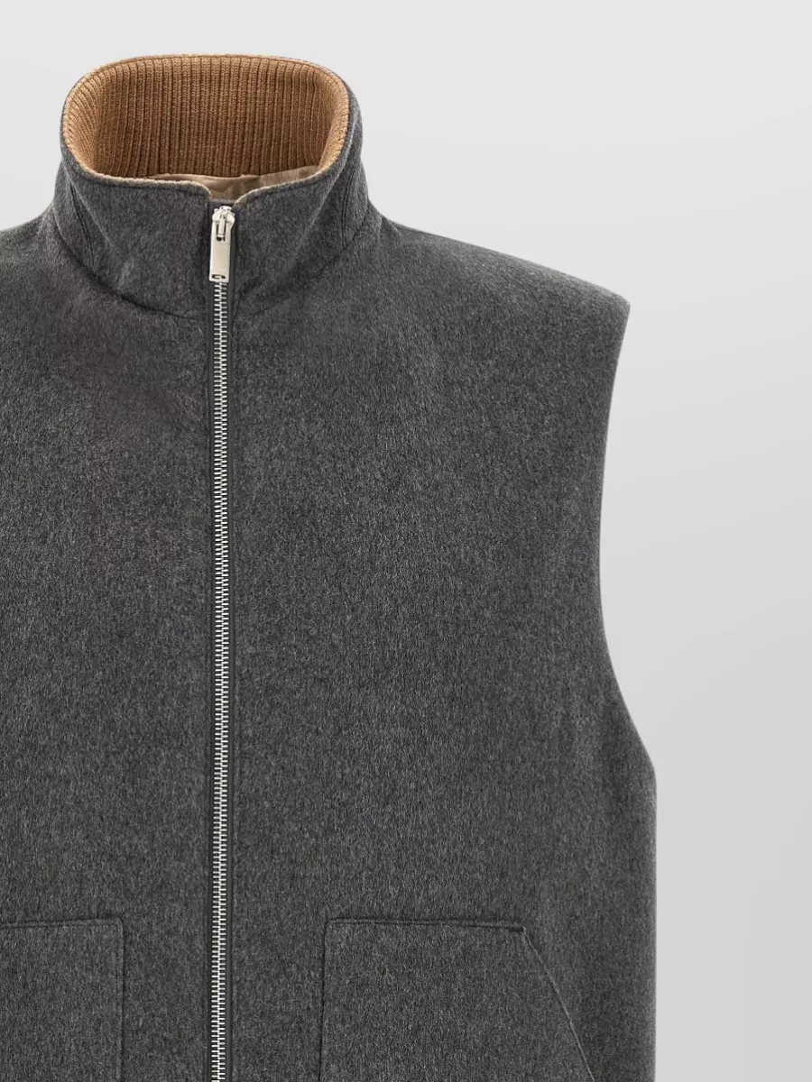 Lardini Cashmere Padded Vest