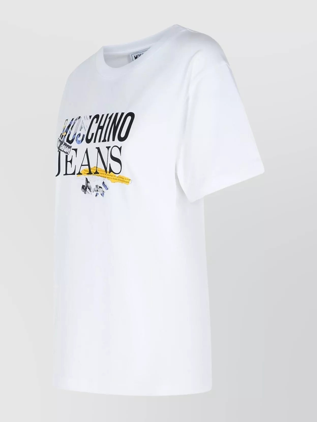 Moschino Cotton Crew Neck T-shirt Graphic Print