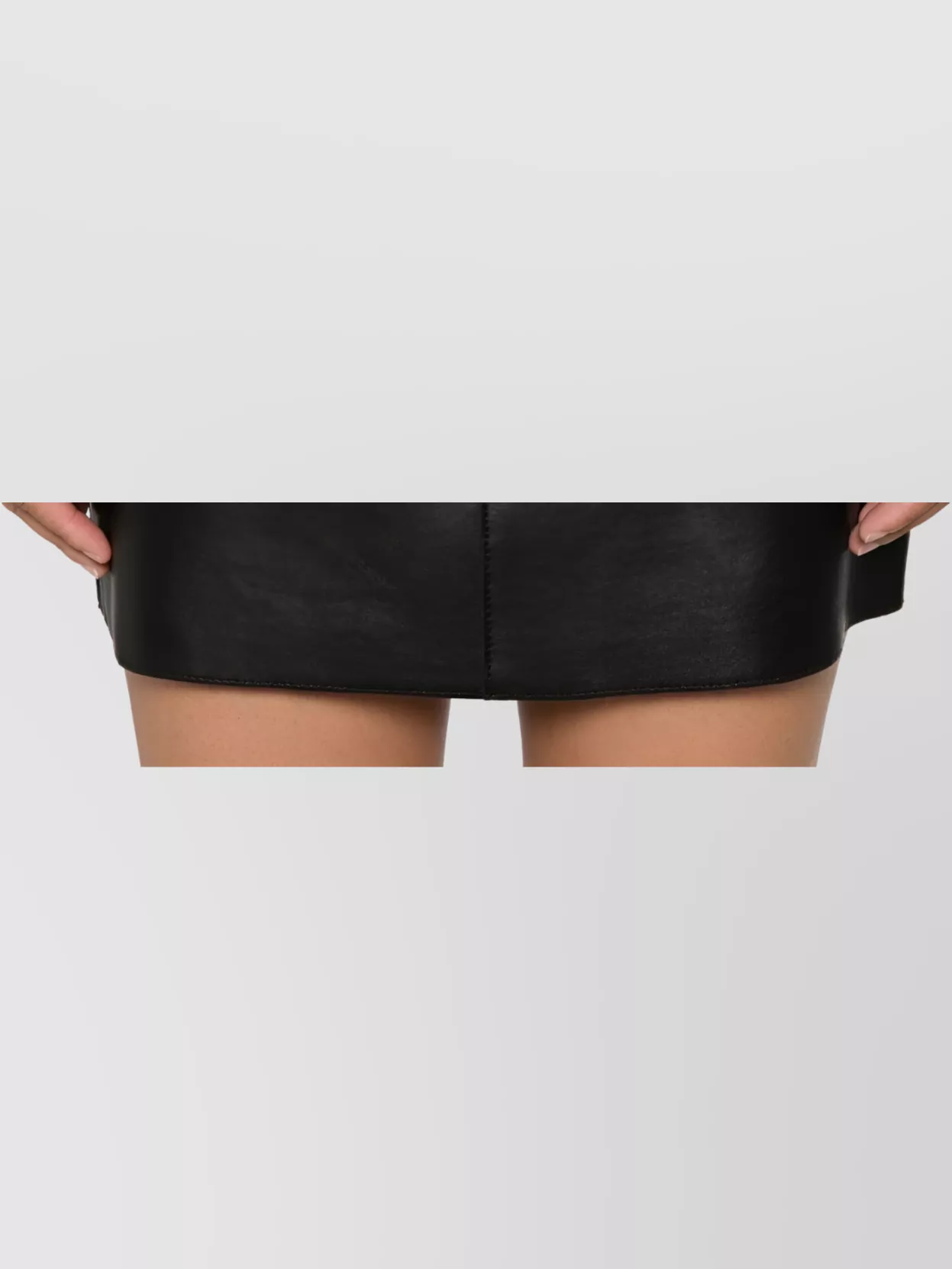 Parosh High Waist Midi Skirt With Panel Design