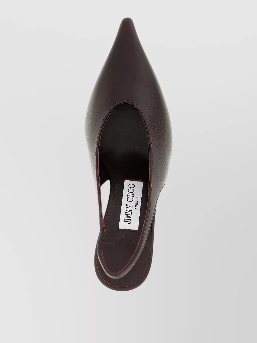 Jimmy Choo Isa Slingback Pumps Pointed Toe Stiletto