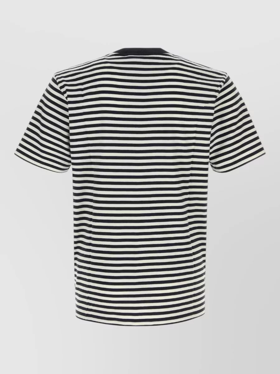 Carhartt Wip Cotton Short-Sleeve Embroidered T-Shirt