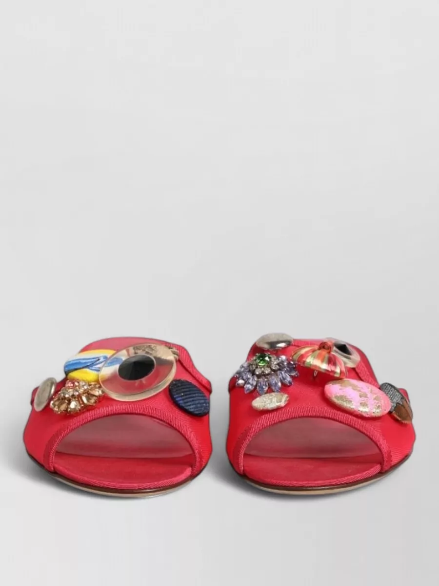 Dolce&Gabbana embellished slides