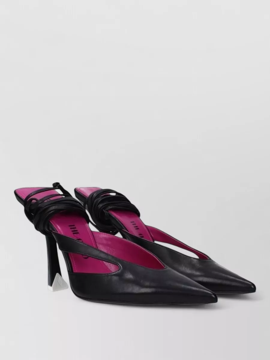 The Attico leather sandals
