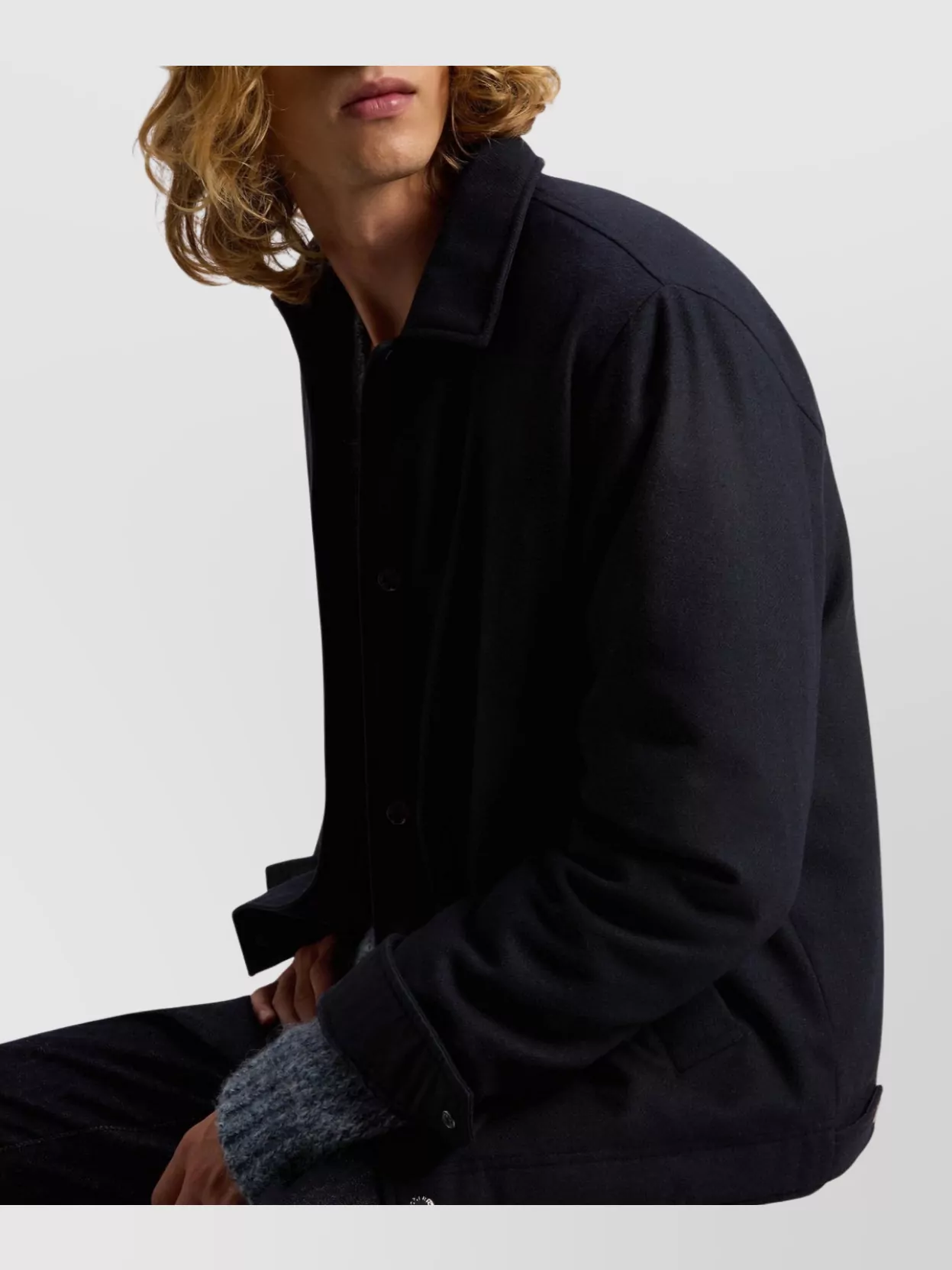 Woolrich Adjustable Waist Overshirt Pockets