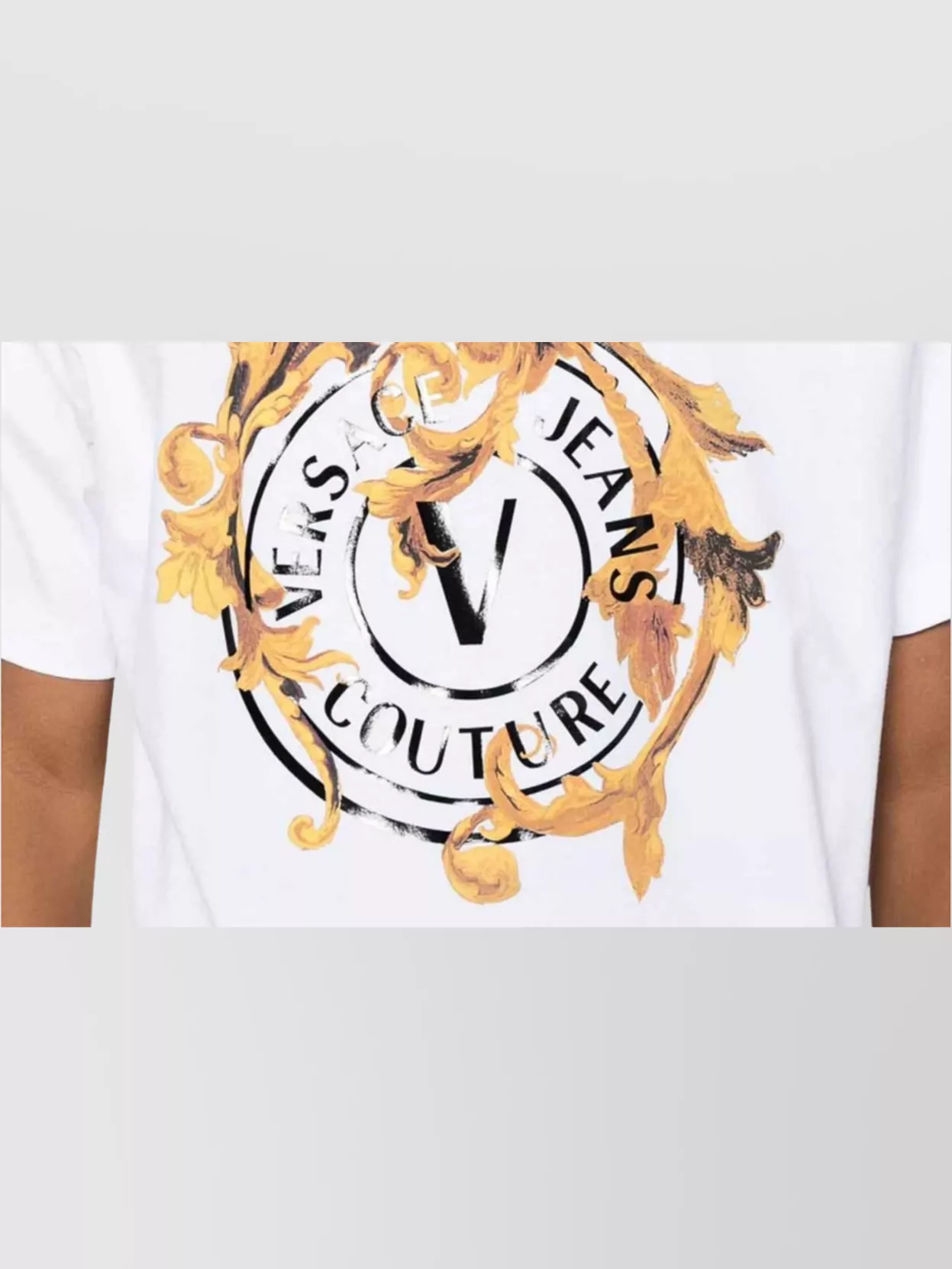 Versace Jeans Couture Large Logo Graphic T-Shirt