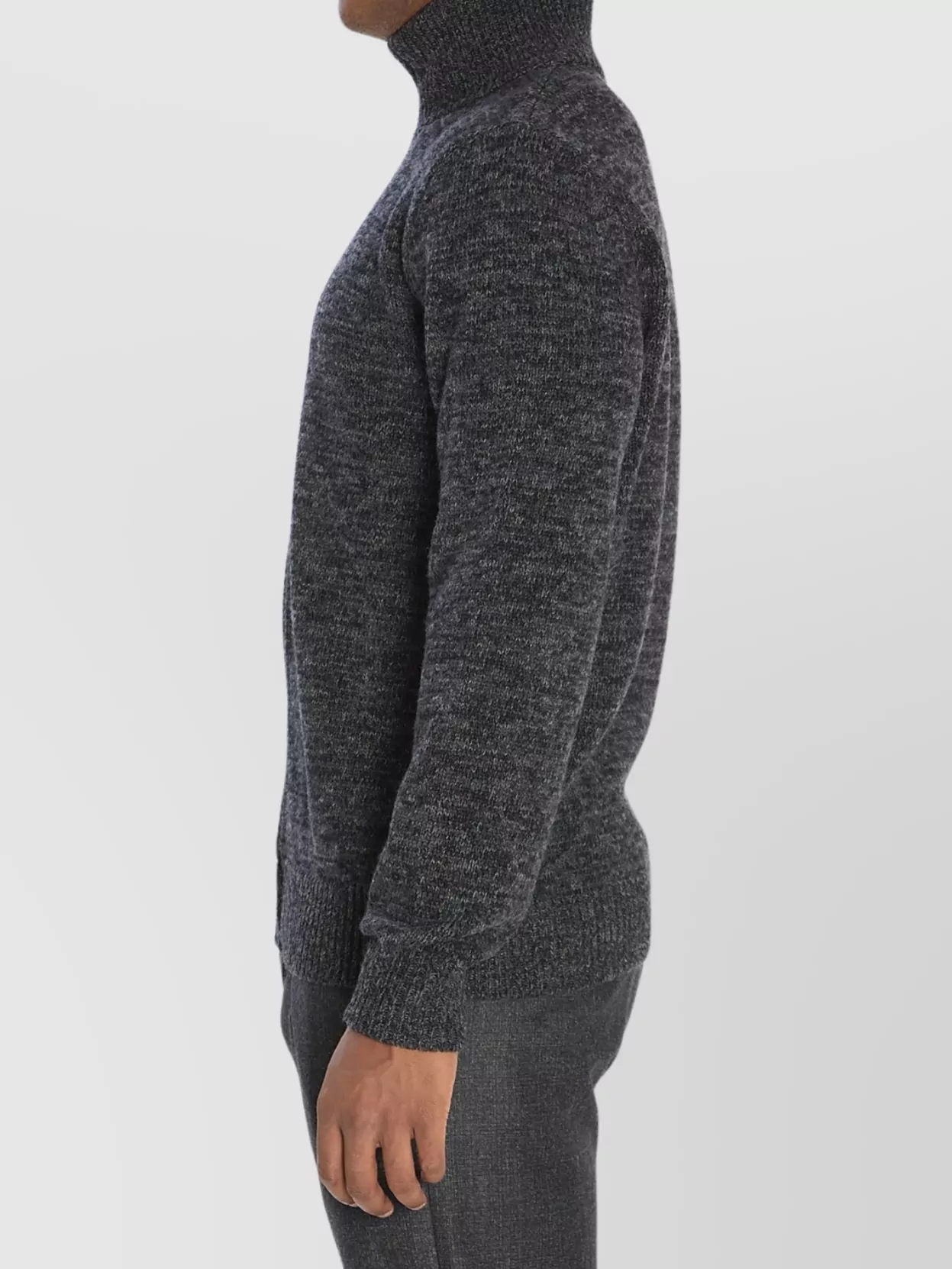 Barena High Collar Wool Knit Sweater