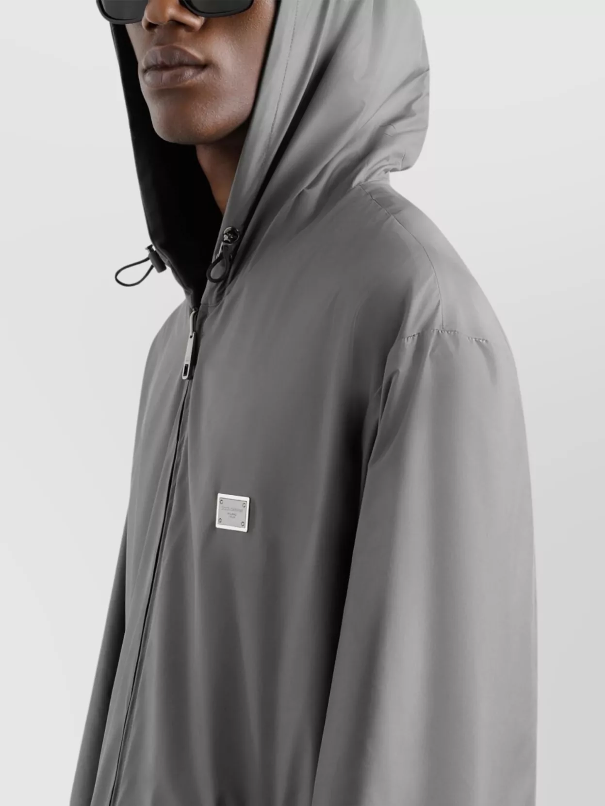 Dolce&Gabbana Hooded Jacket Drawstring Elasticated Cuffs