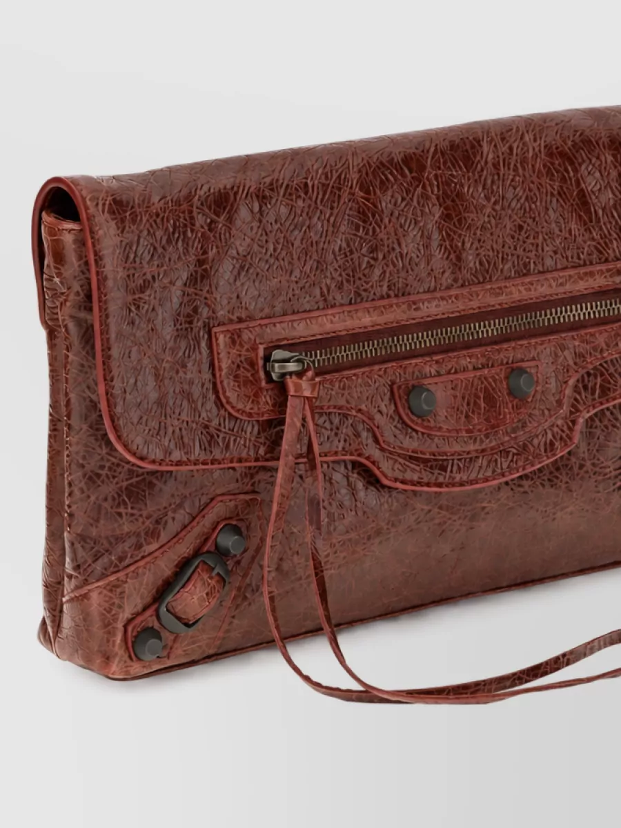Balenciaga Na Lambskin Clutch Bag