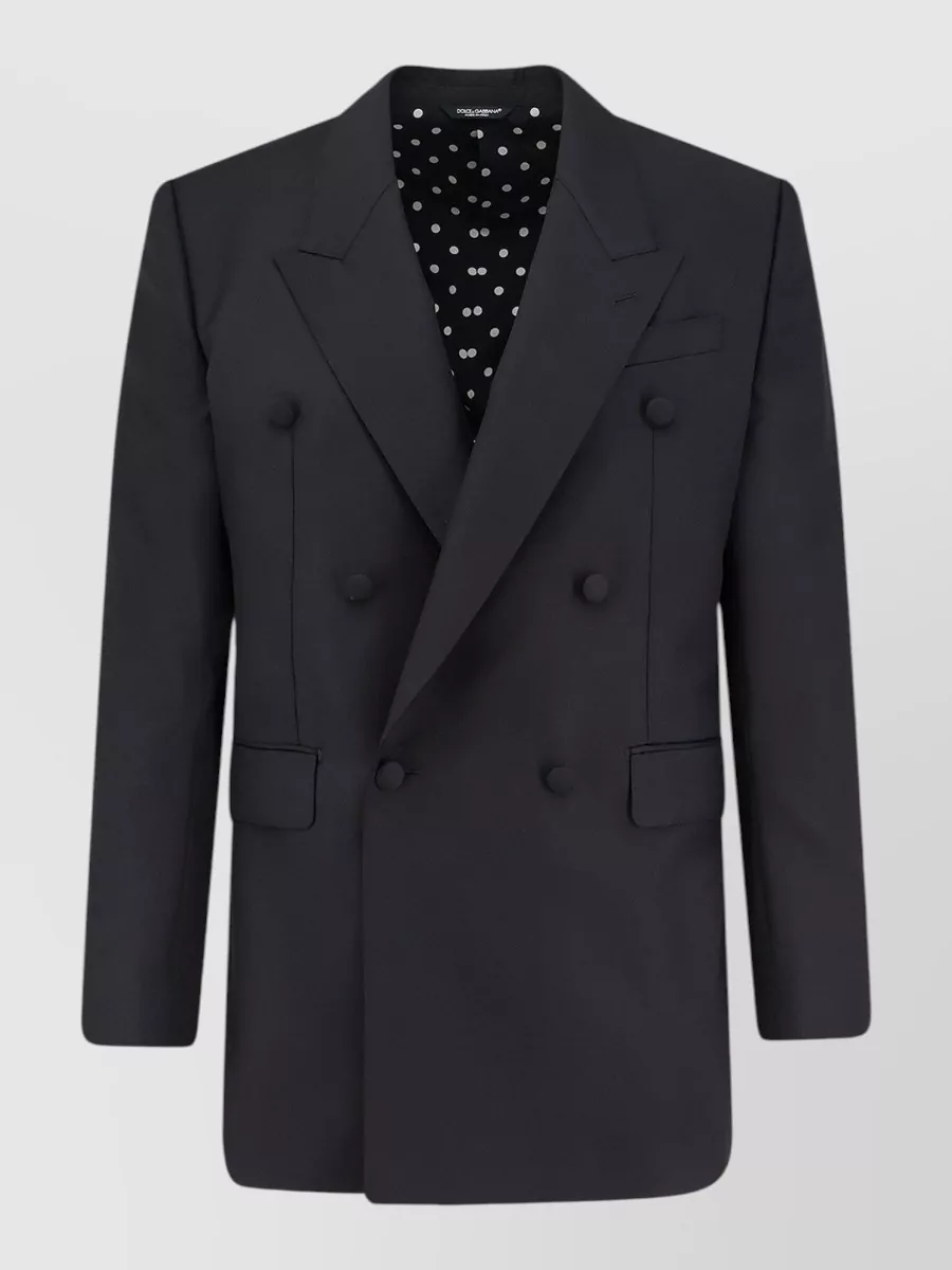 Dolce&Gabbana virgin wool double-breasted blazer