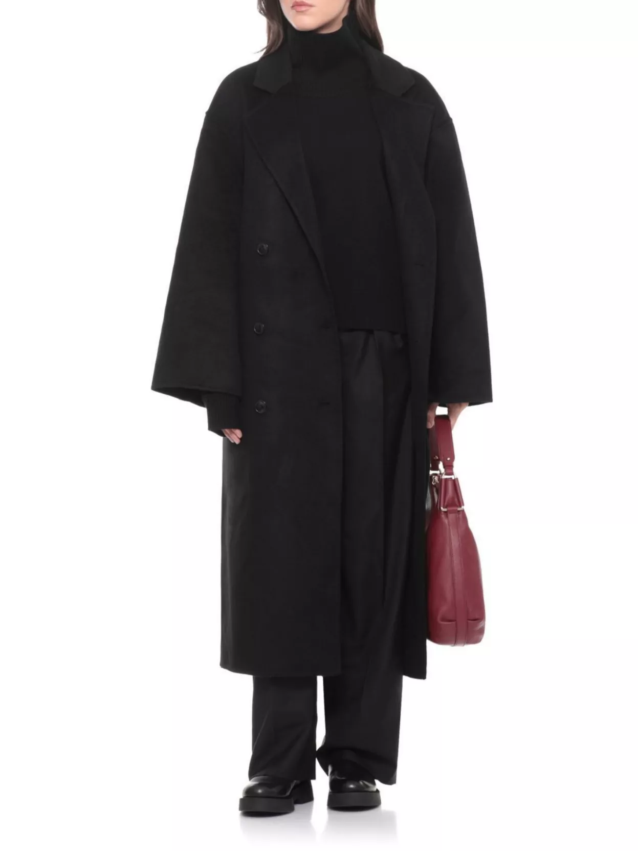 Loulou Studio Wool Cashmere Ribbed Turtleneck Jumper