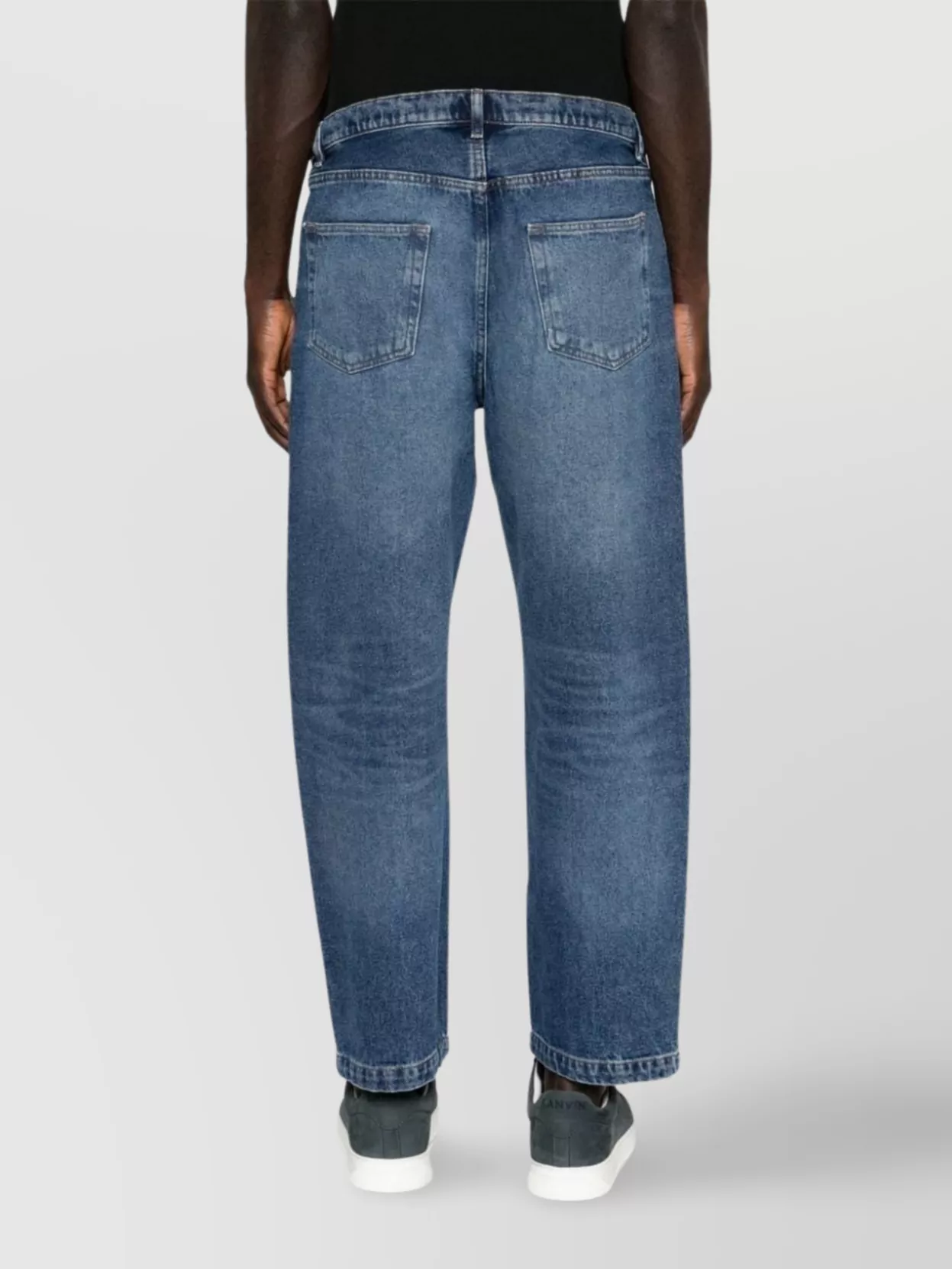 A.p.c. Straight Leg Jeans Faded Effect