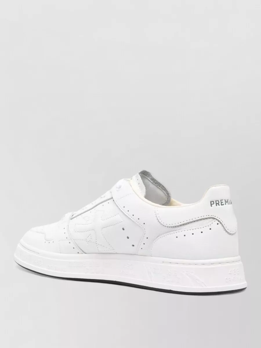 Premiata Quinn 7322 Sneakers Round Toe Perforated Sole