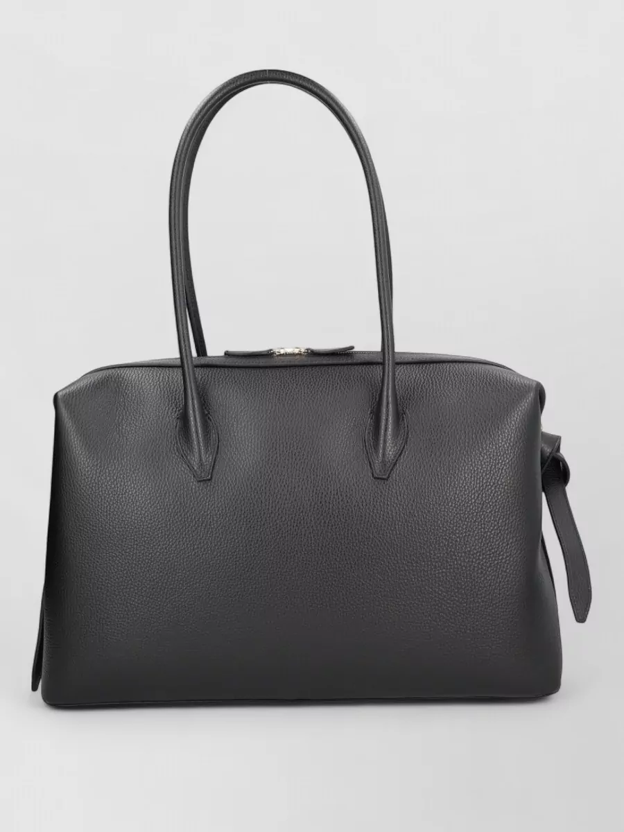 Yuzefi Large Brioche Shoulder Bag Gold Hardware In Pattern