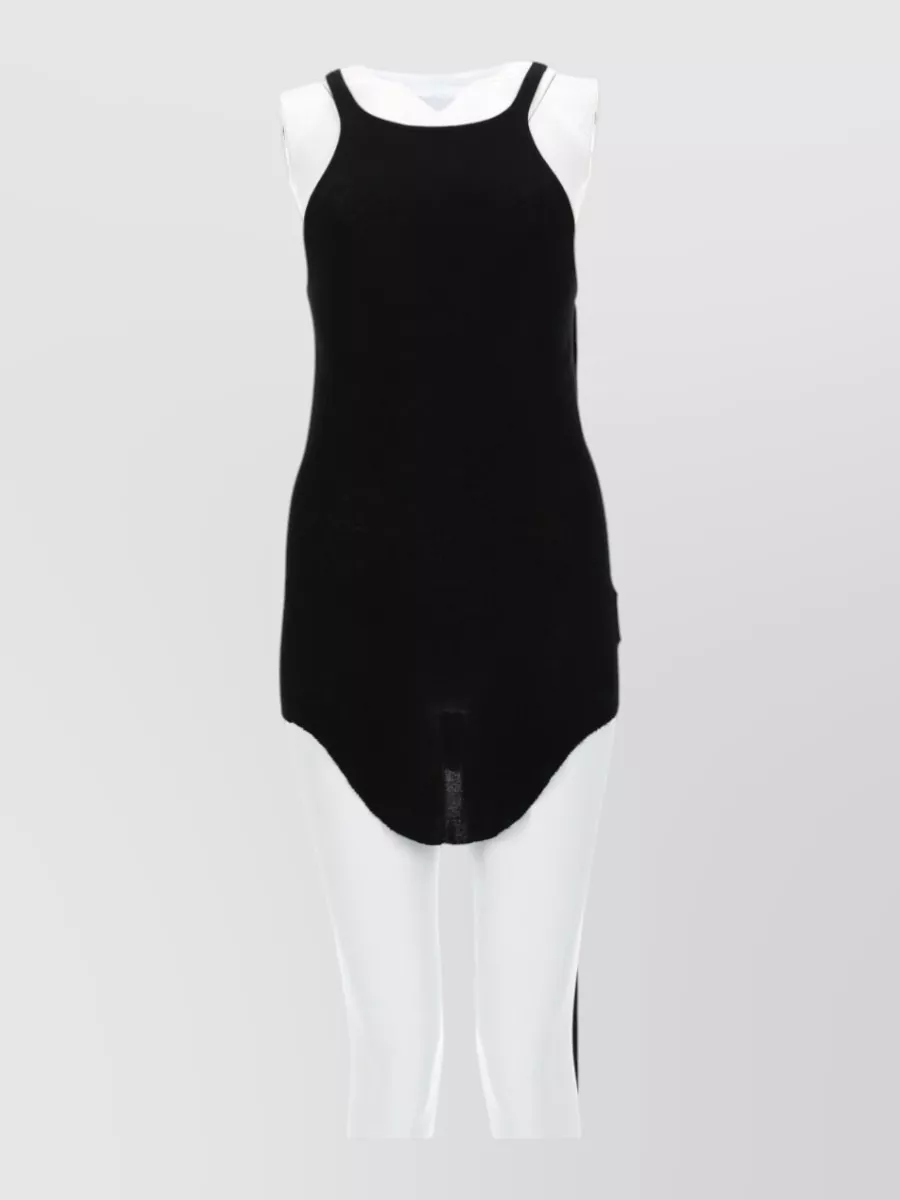 Rick Owens Drkshdw ribbed tank top