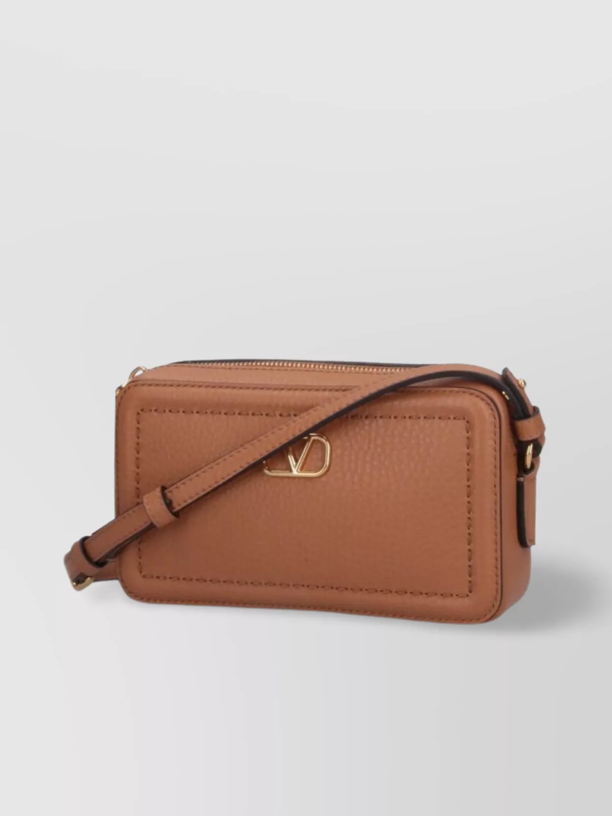 VALENTINO GARAVANI CROSS-BODY BAG WITH ADJUSTABLE STRAP AND GOLD-TONE HARDWARE