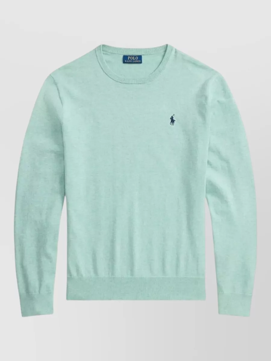 Polo Ralph Lauren cotton long-sleeve crew-neck sweater
