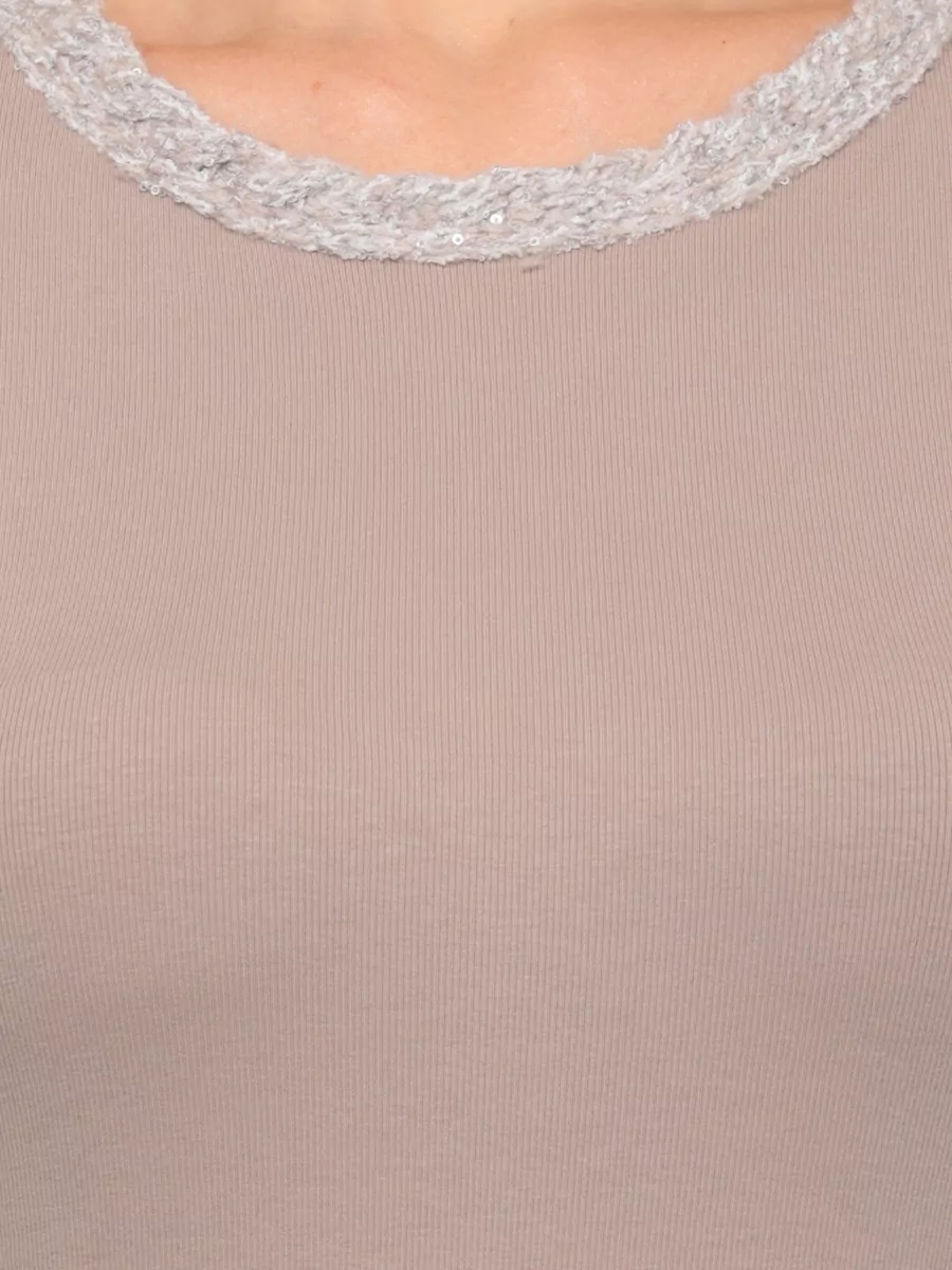 Fabiana Filippi Cotton Short-Sleeve T-Shirt