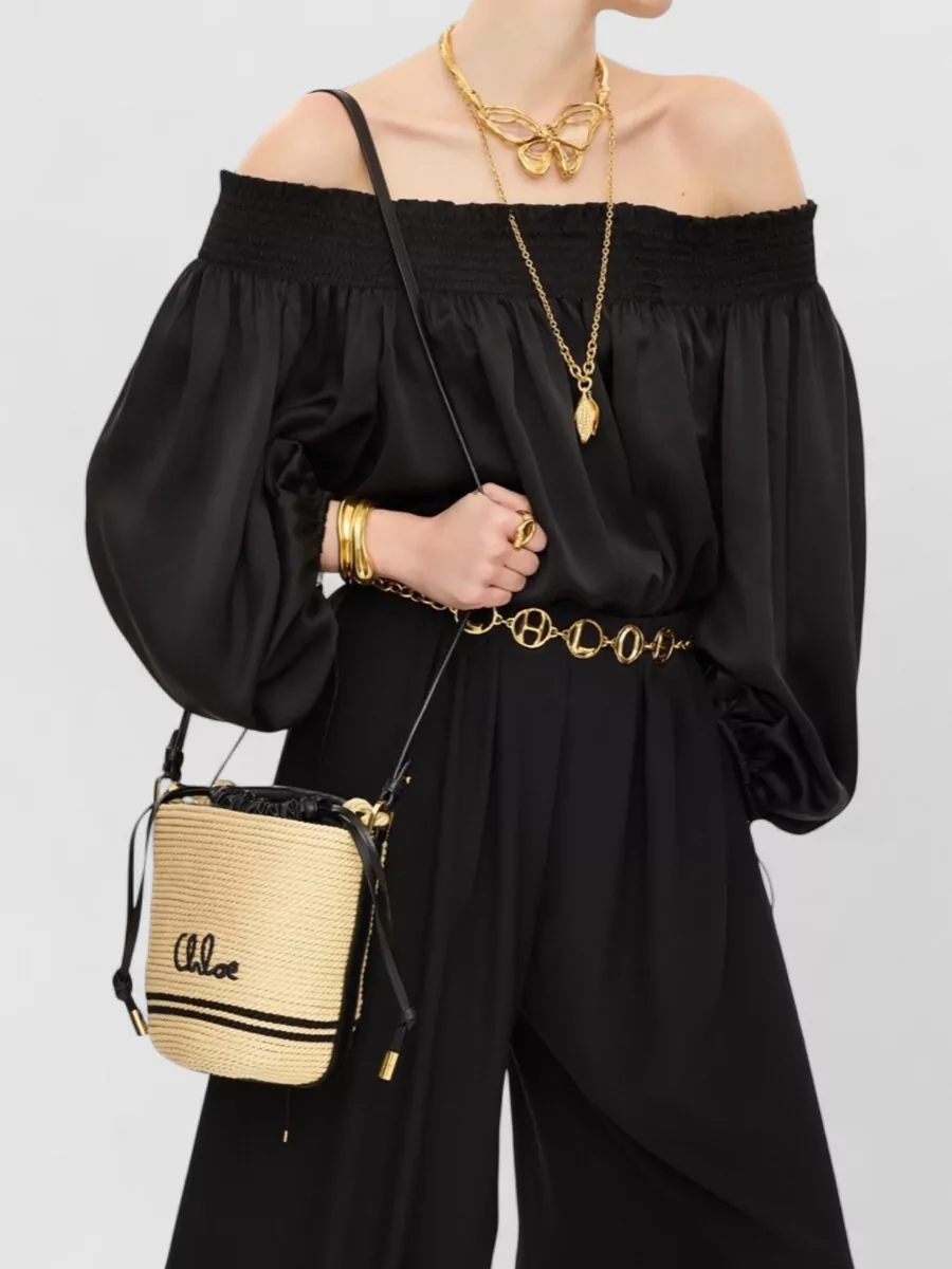 Chloé Soleil Cord Bucket Bag
