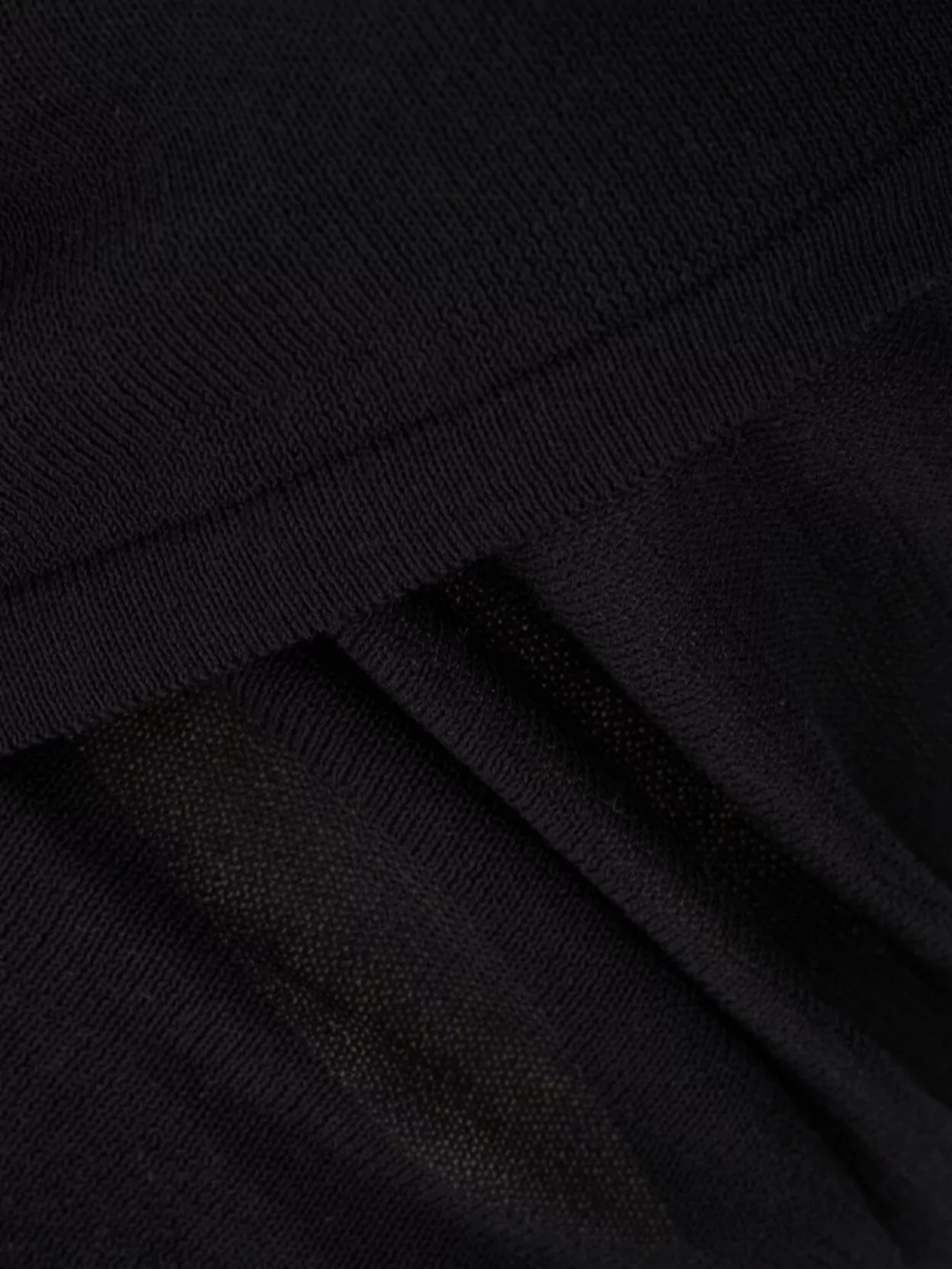 Sportmax Black Shaker Top In Black