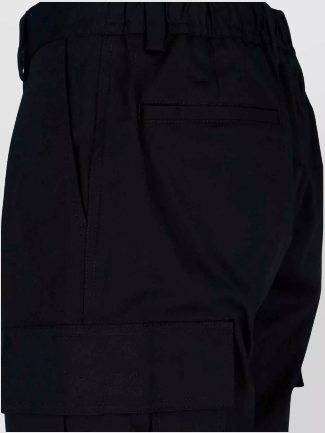 Dolce&Gabbana Straight Trousers With Cargo Pockets And Belt Loops
