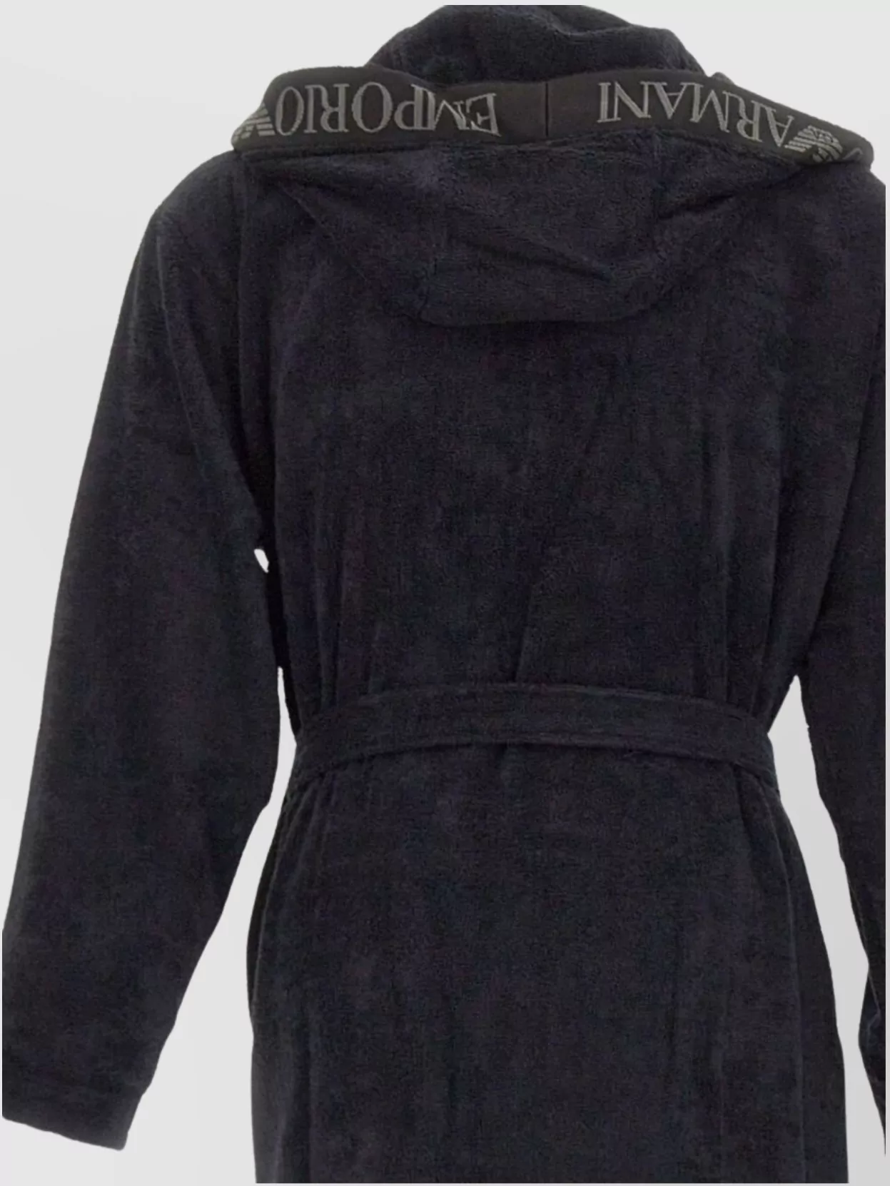 Emporio Armani Hooded Terry-Cloth Underwear Pockets