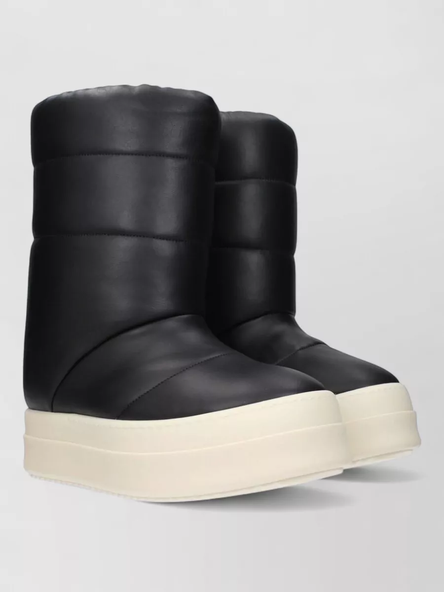 Rick Owens leather ankle boots