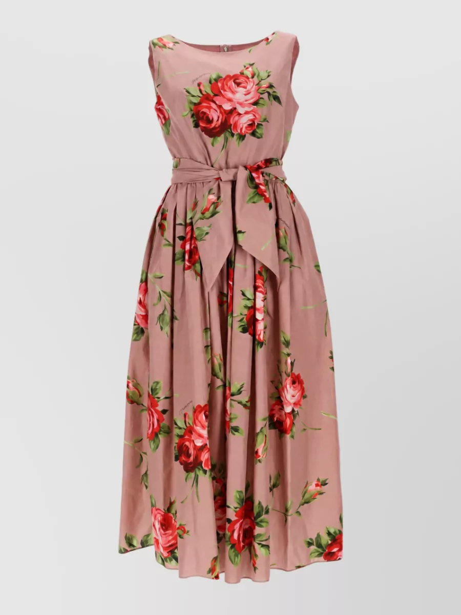 Dolce&Gabbana Floral-print midi dress